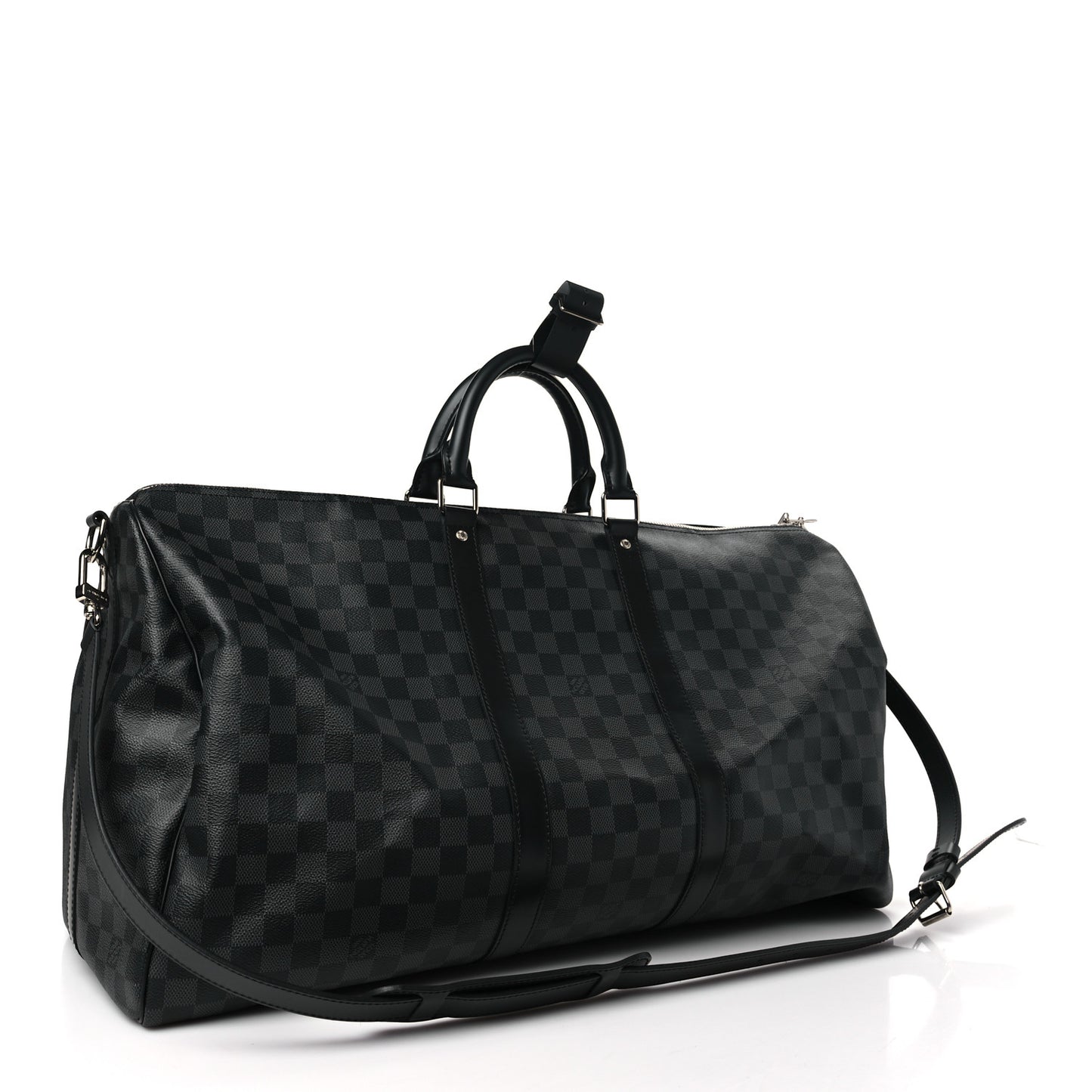 Damier Graphite Keepall Bandouliere 55