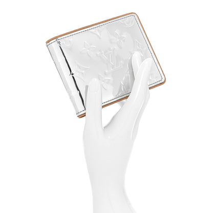 Louis Vuitton Monogram Mirror Slender Wallet Silver 2 of 7