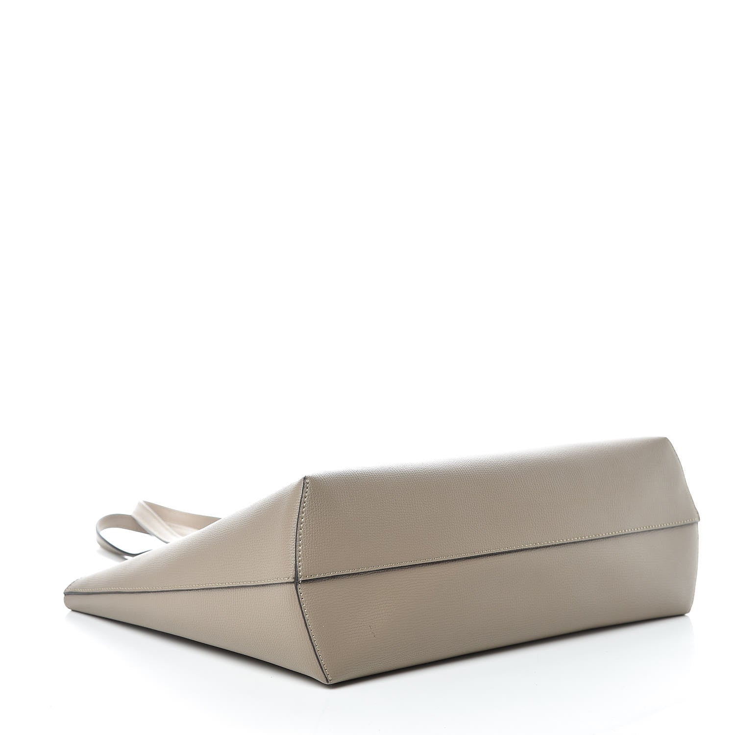 Fendi Vitello Vienna Enamel F is Fendi Shopping Tote Tortora Taupe 5 of 11