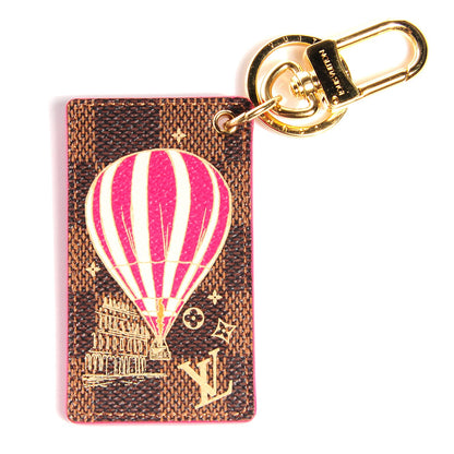 Louis Vuitton Damier Ebene Illustre Air Balloon Bag Charm Grenade 1 of 5