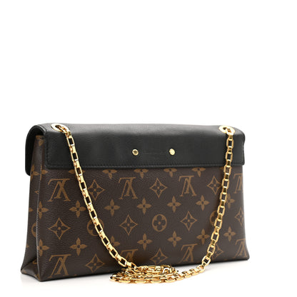 Louis Vuitton Monogram Pallas Chain Black 3 of 10