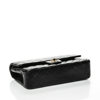 Chanel Lambskin Quilted Medium Double Flap Black 4 of 7