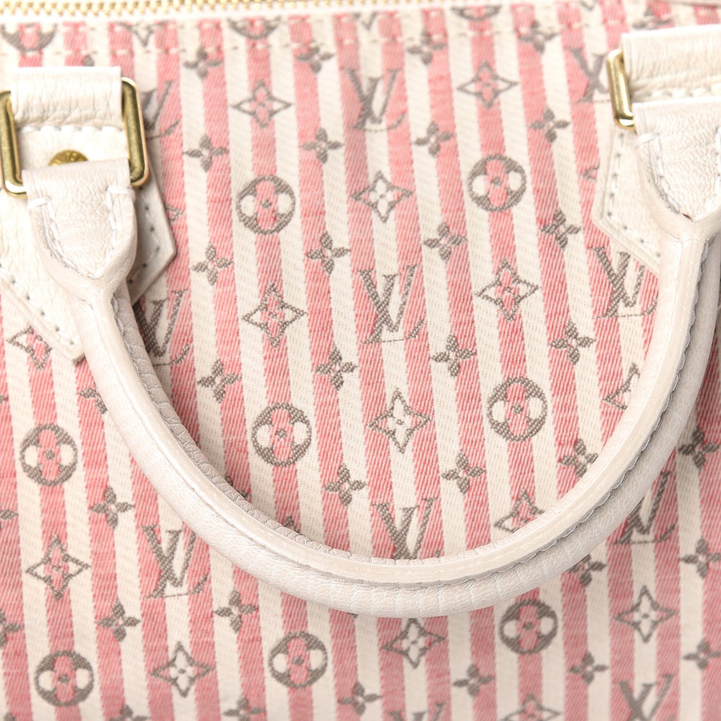 Mini Lin Croisette Speedy 30 Rouge