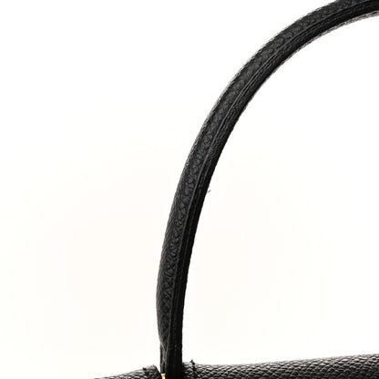 Celine Grained Calfskin Nano Belt Bag Black 11 of 12