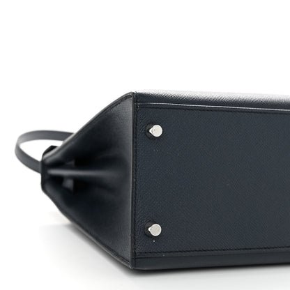 Hermes Epsom Kelly Sellier 28 Bleu Indigo 9 of 10