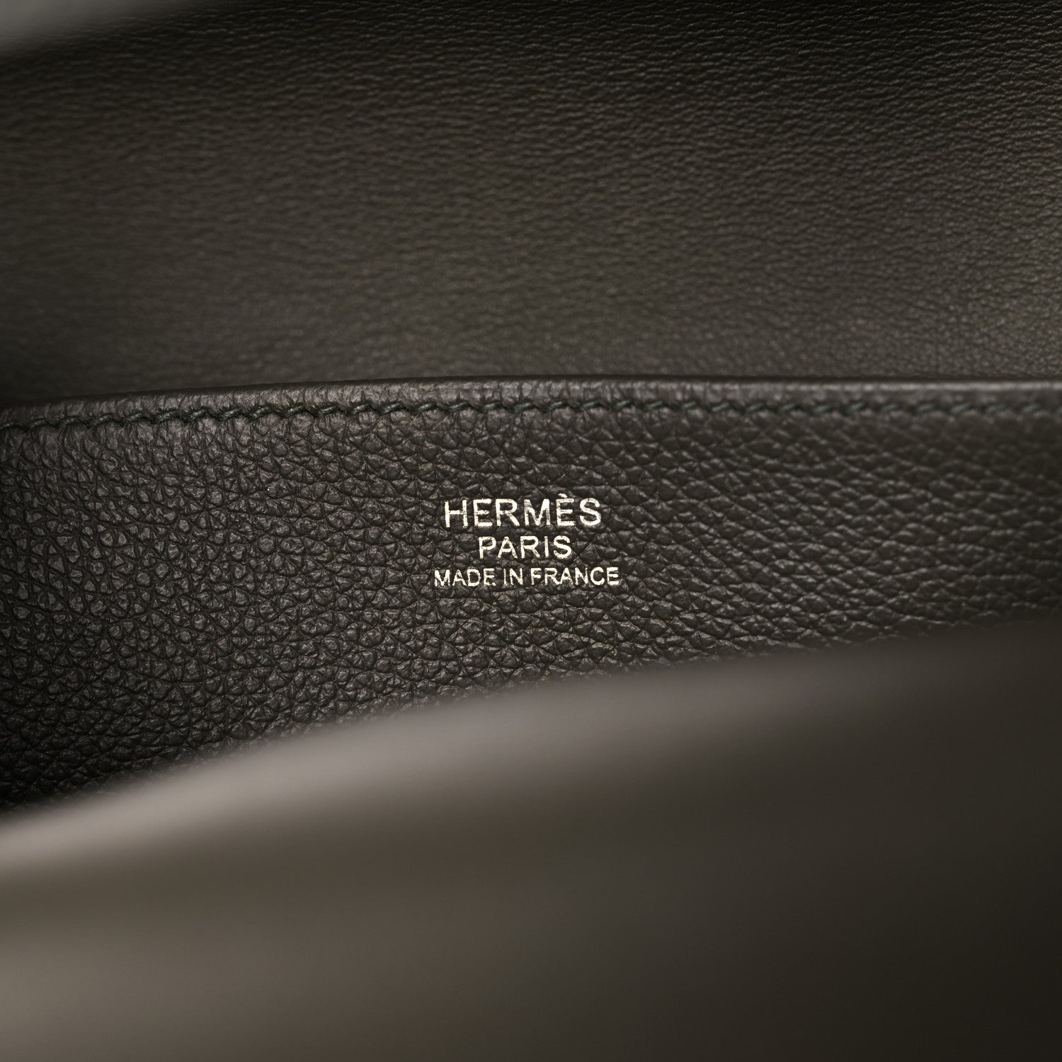 Hermes Evercolor Halzan 25 Vert De Gris 5 of 10