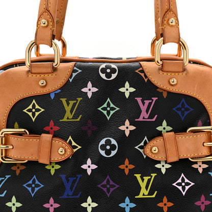 Louis Vuitton Monogram Multicolor Claudia Black 7 of 9