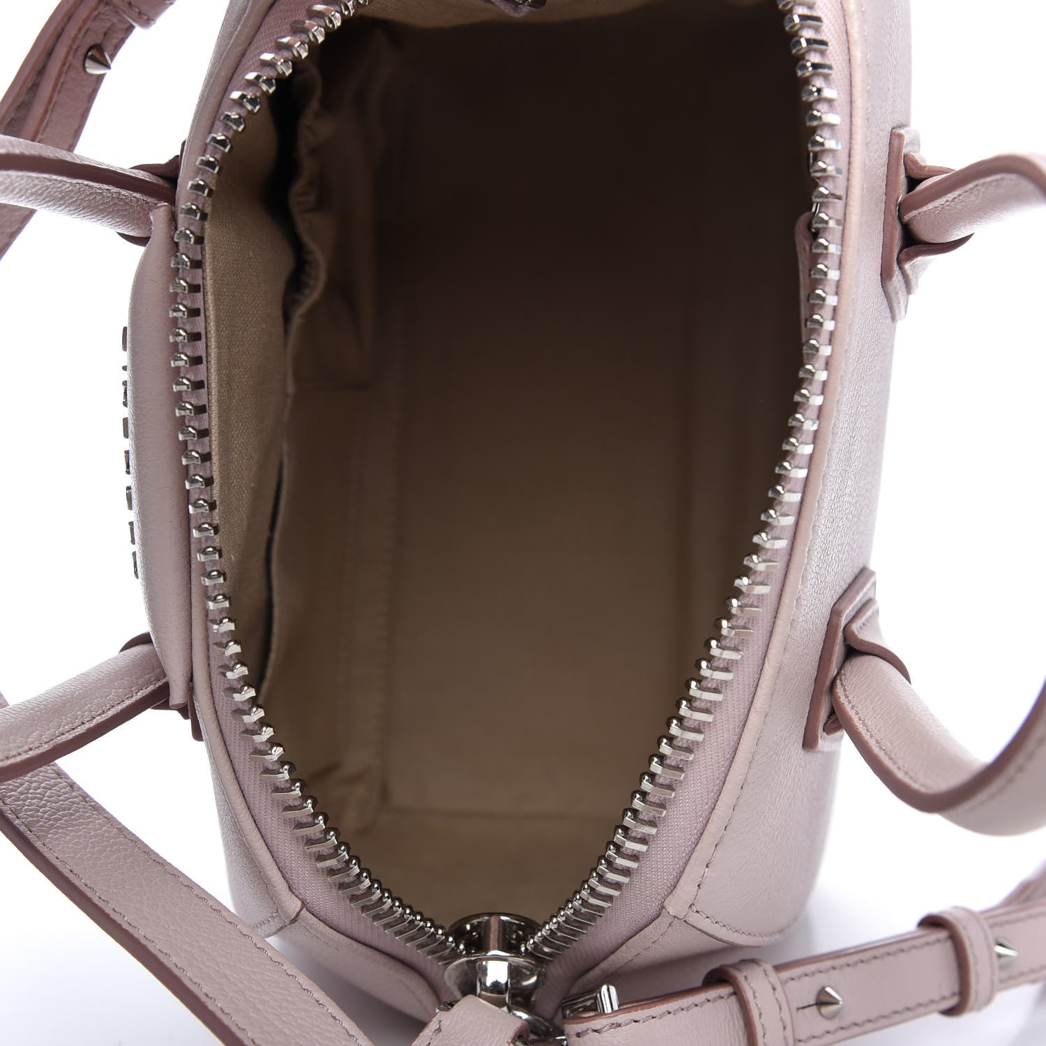 Givenchy Sugar Goatskin Mini Antigona Pale Pink 5 of 10