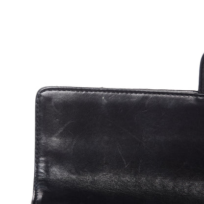 Chanel Lambskin East West Chocolate Bar Flap Black 12 of 14