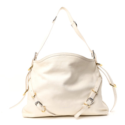 Givenchy Calfskin Medium Voyou Bag Ivory 1 of 11