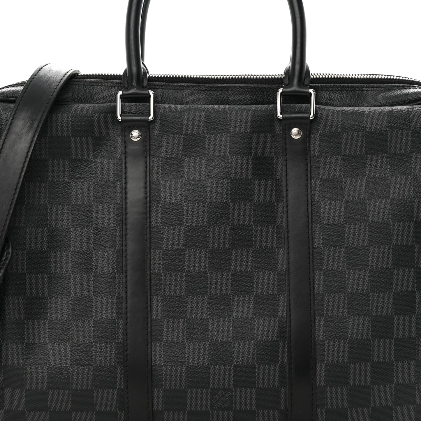 Damier Graphite Porte Documents Voyage PM