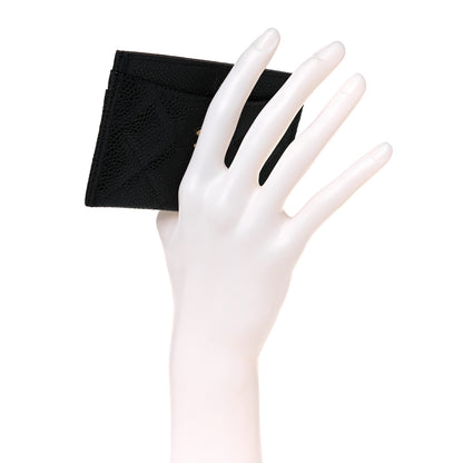 Chanel Caviar Quilted Card Holder Black 2 of 8