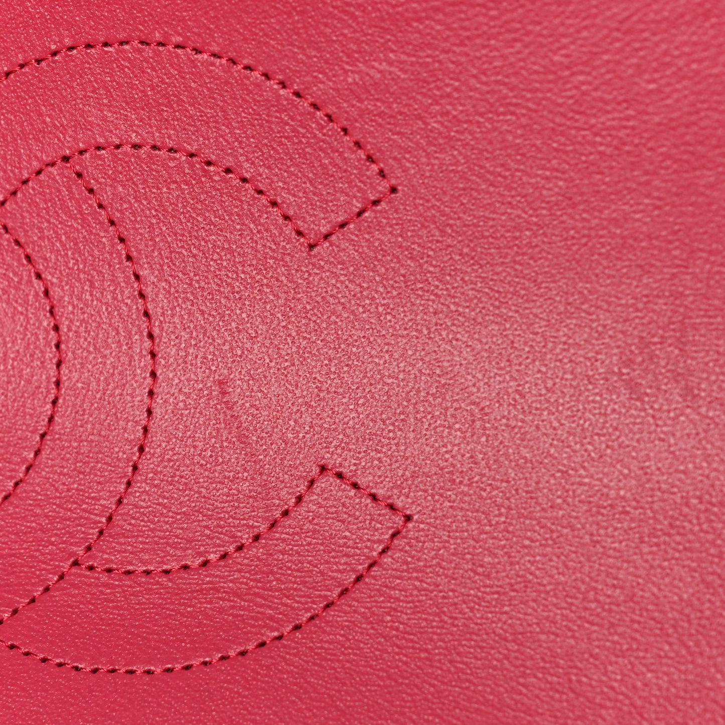 Caviar Quilted Maxi Double Flap Red