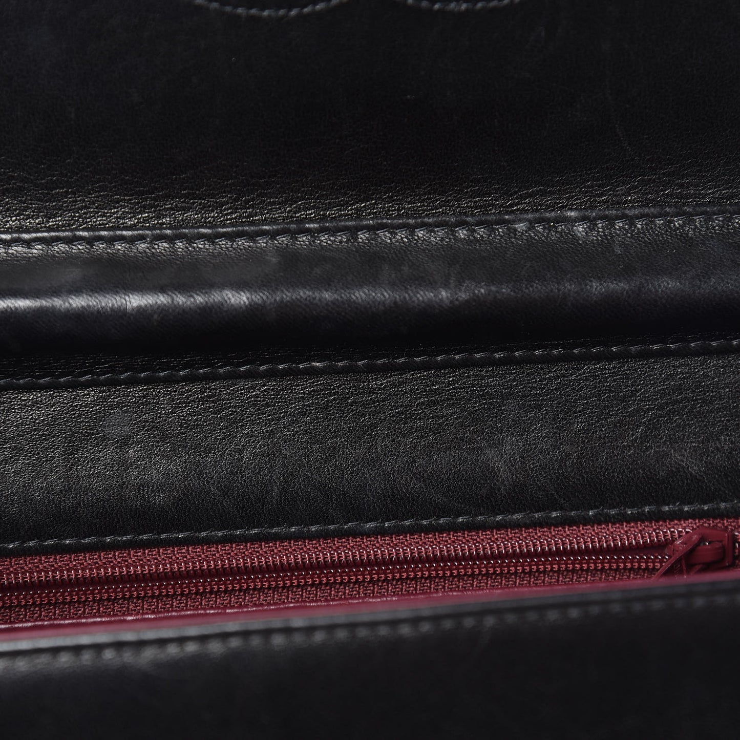 Lambskin Quilted Small Single Flap Black