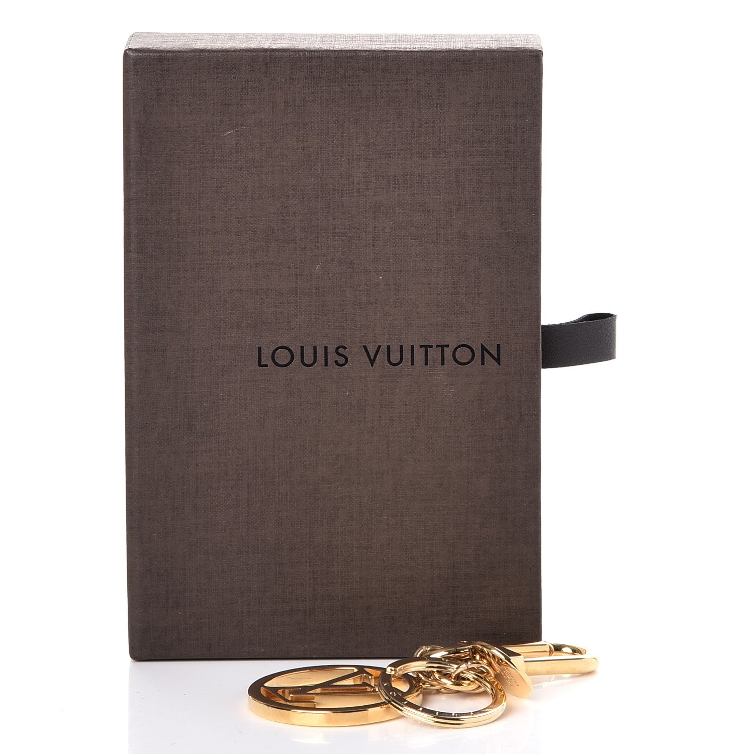 Louis Vuitton LV Circle Bag Charm Key Holder Gold 8 of 8