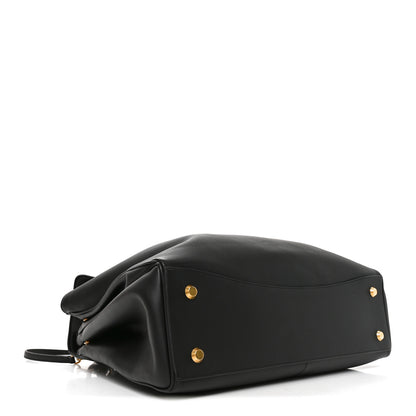 Balenciaga Smooth Calfskin Large Rodeo Top Handle Handbag Black 3 of 8