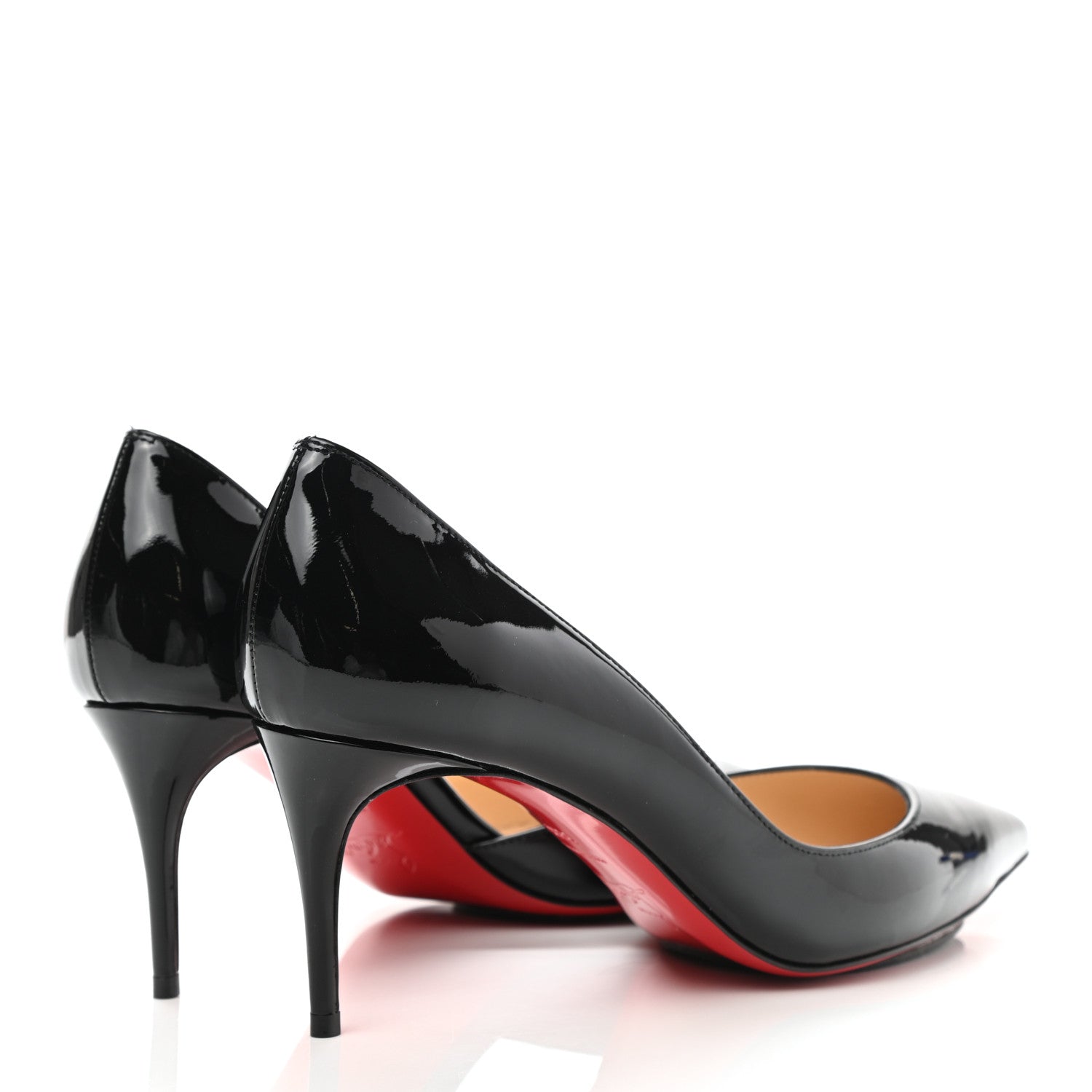 Christian Louboutin Patent Iriza 70 Pumps 38.5 Black 4 of 9