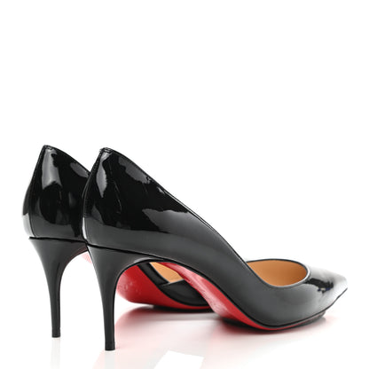 Christian Louboutin Patent Iriza 70 Pumps 38.5 Black 4 of 9