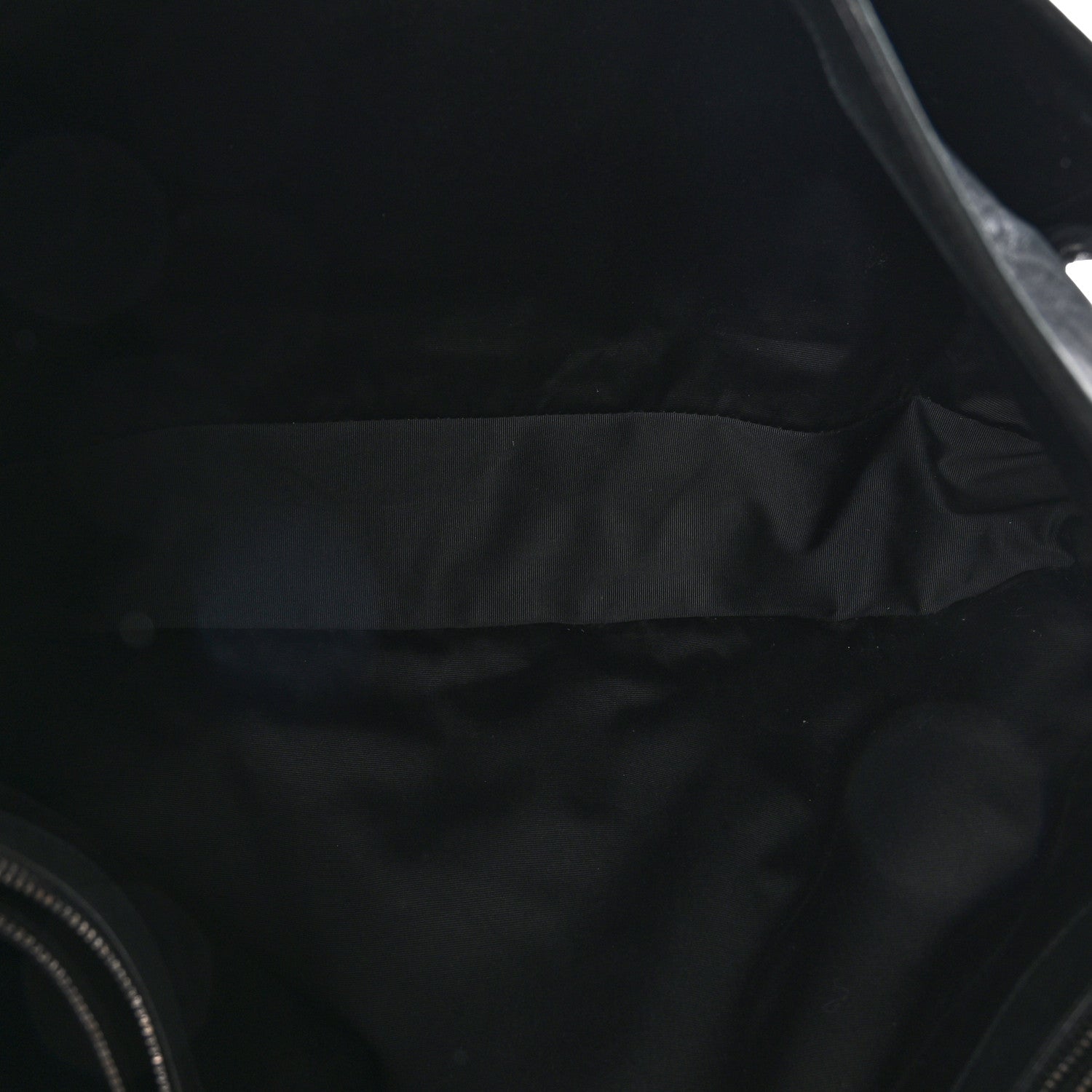 Saint Laurent Grained Lambskin Monogram Oversized Niki Chain Satchel Black 5 of 10