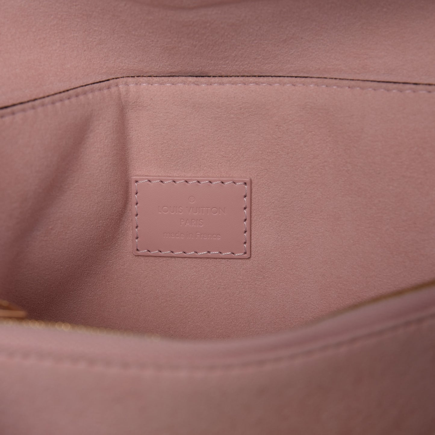 Damier Ebene Caissa Clutch Rose Ballerine