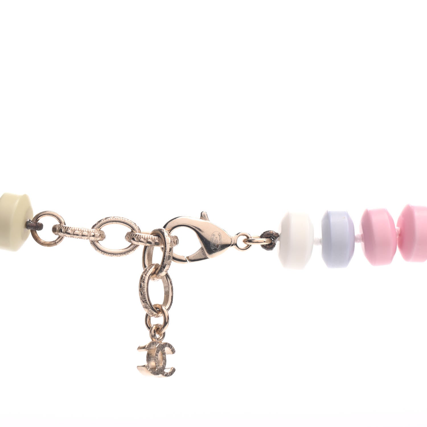 Chanel Candy CC Double Strand Necklace Multicolor 4 of 4