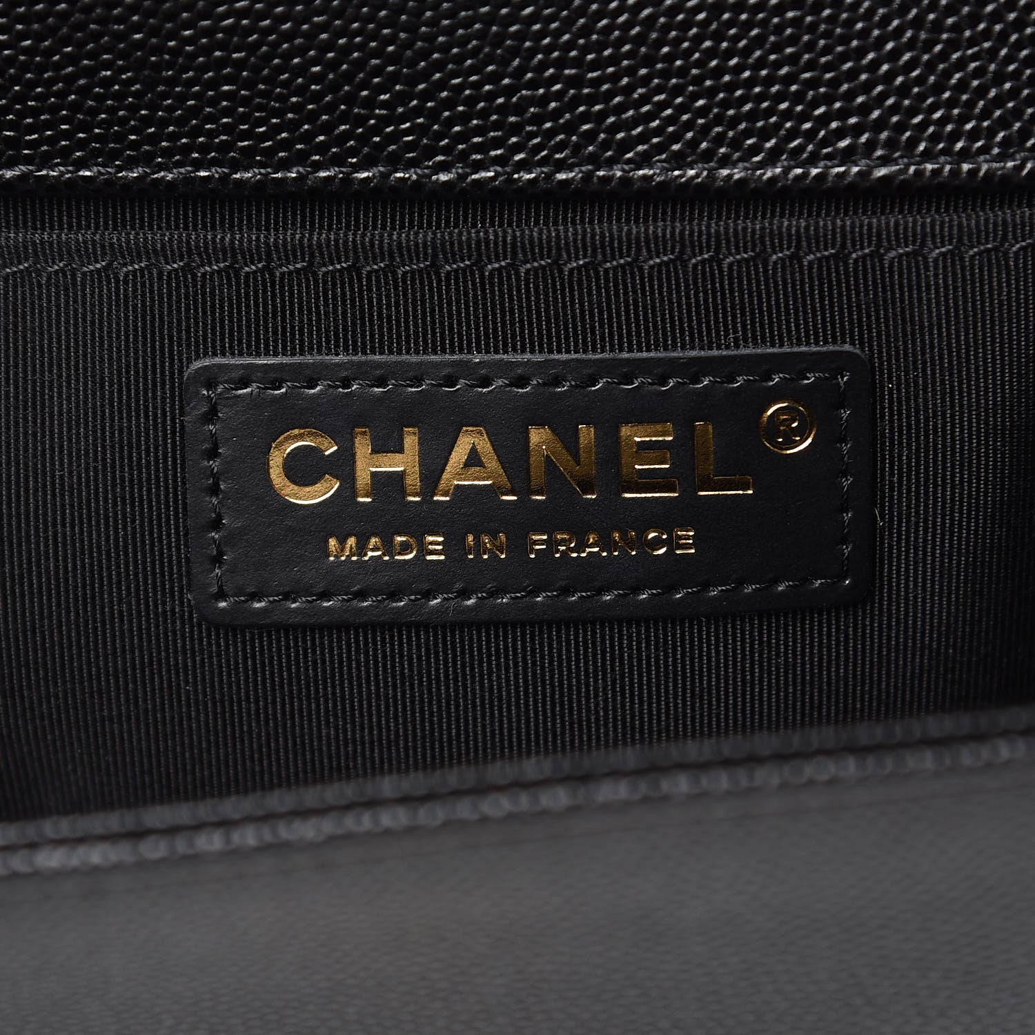 Chanel Caviar Quilted Medium Boy Flap Black 6 of 9