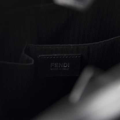 Fendi Patent Vitello Elite Regular 2Jours Tote Black 8 of 12