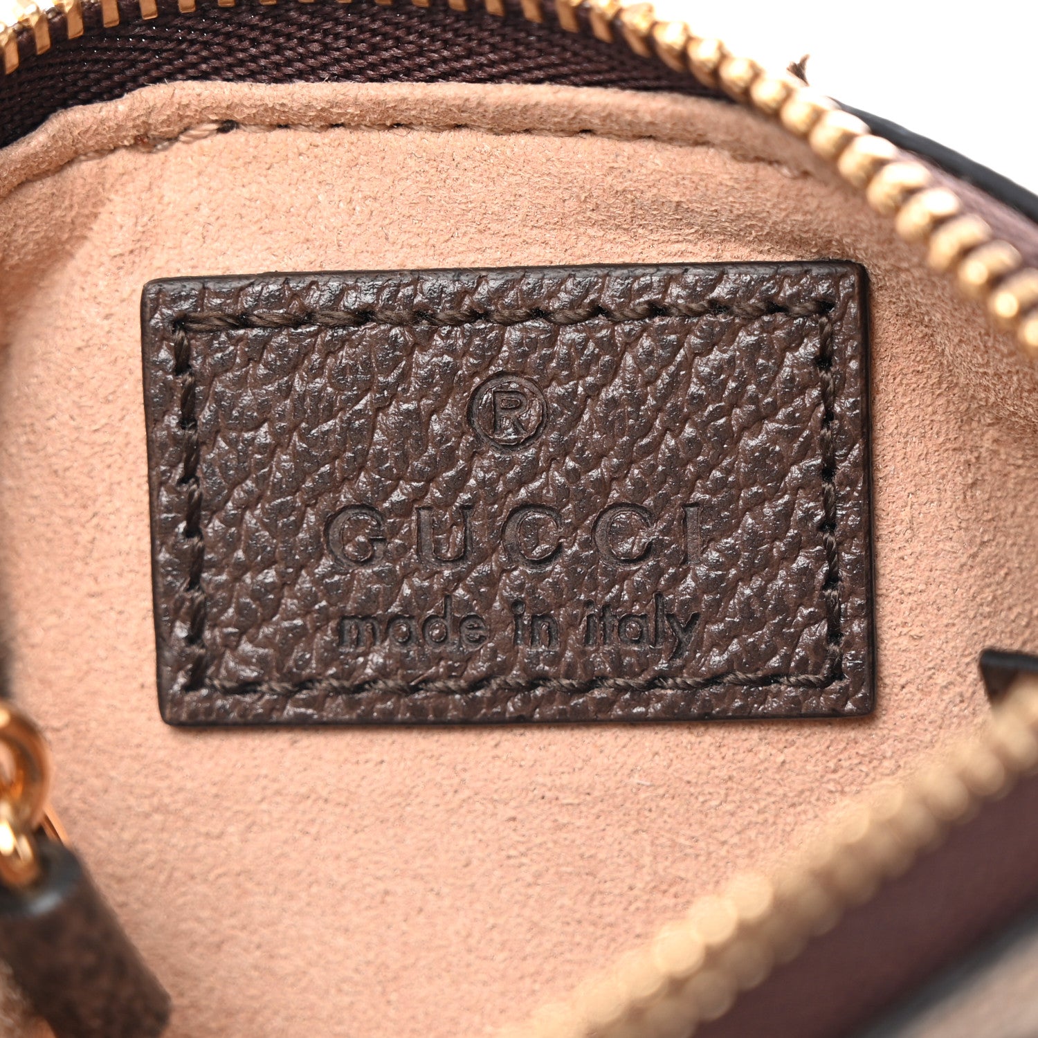Gucci GG Supreme Monogram Web Ophidia Key Case Beige New Acero 7 of 8