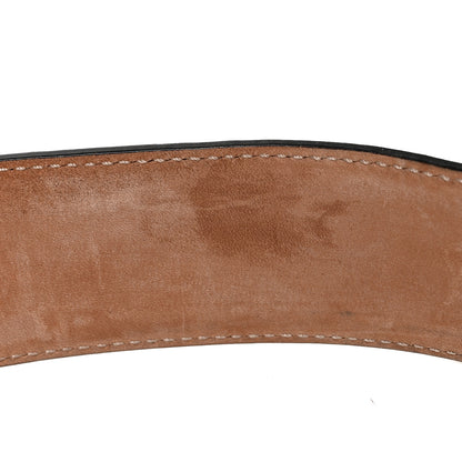 Gucci Guccissima Signature Interlocking G 40mm Belt 90 36 Black 7 of 7