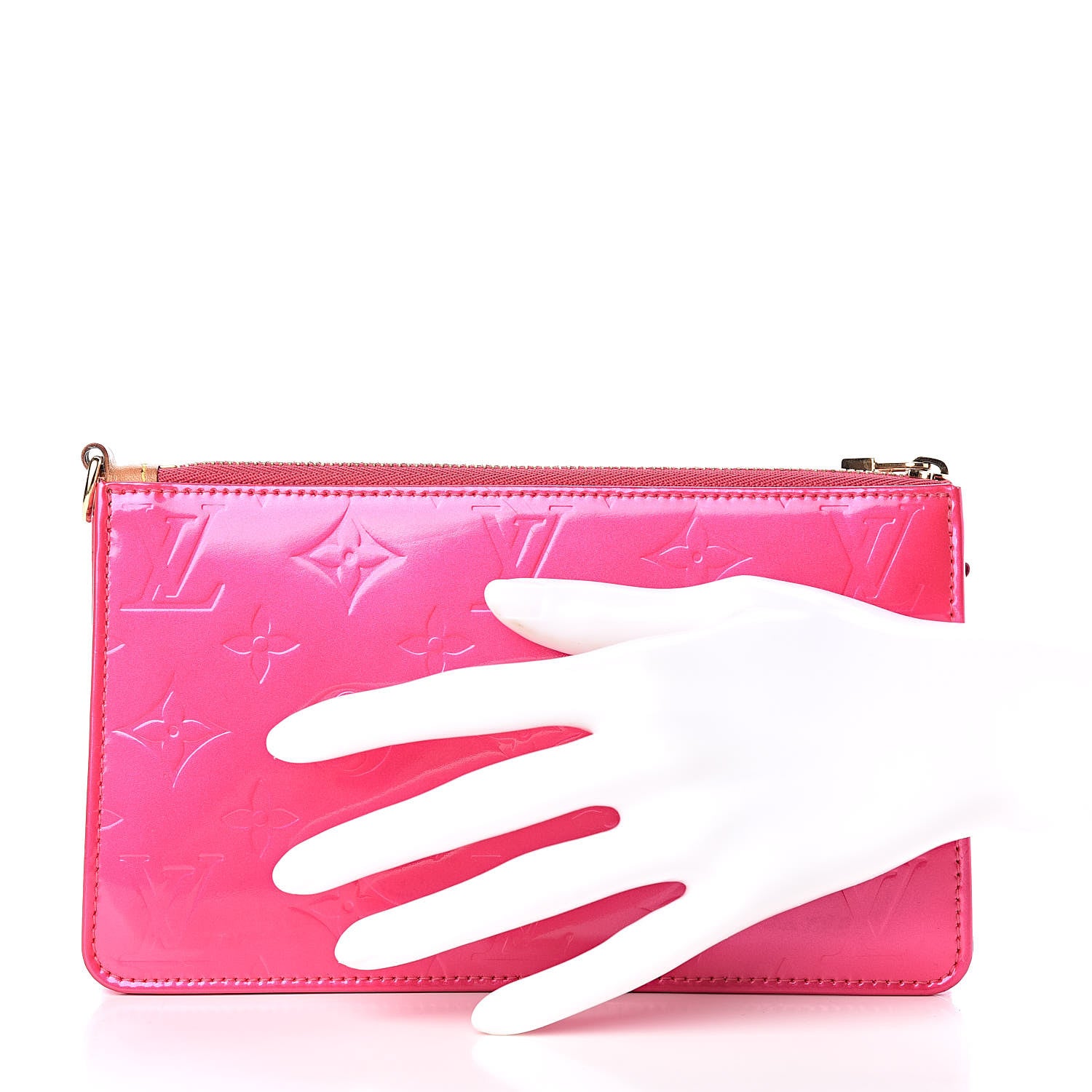 Louis Vuitton Vernis Lexington Pochette Fuchsia 2 of 12