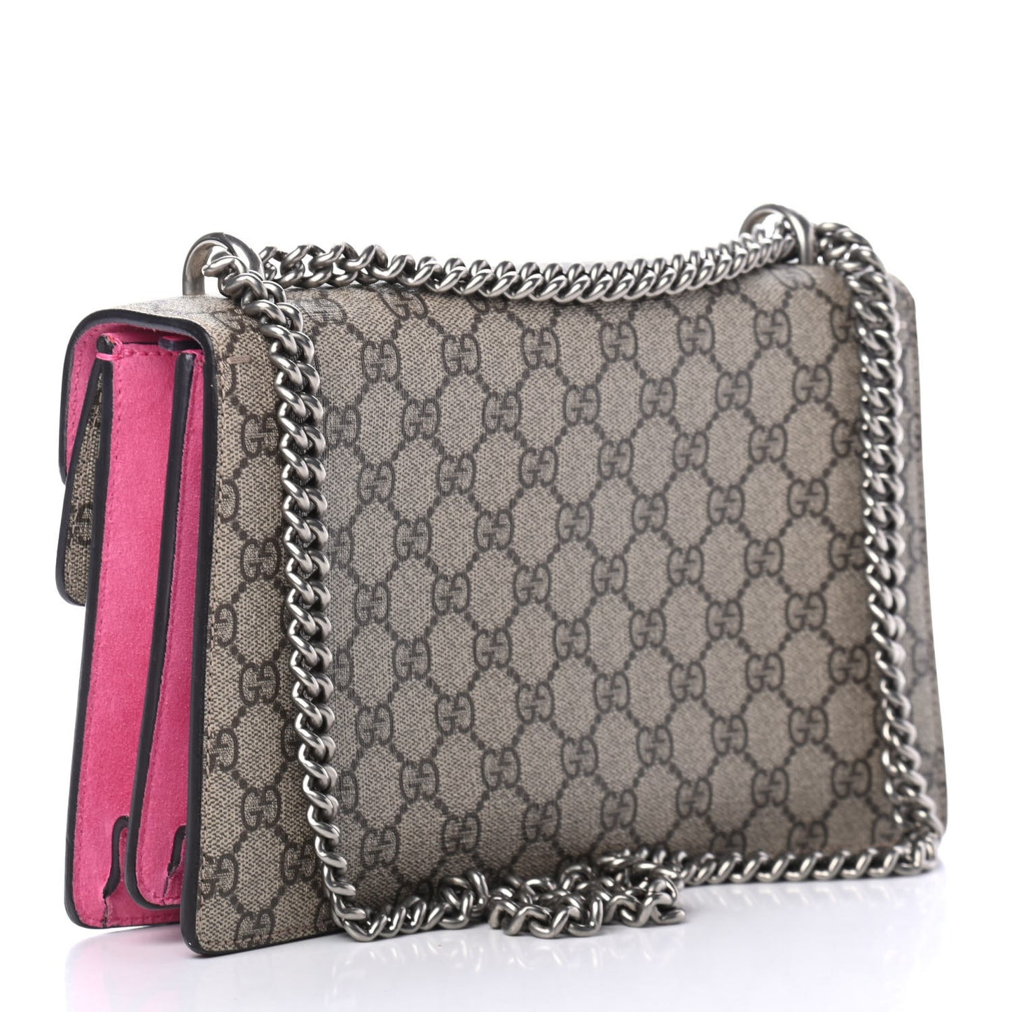 GG Supreme Monogram Small Dionysus Shoulder Bag Pink