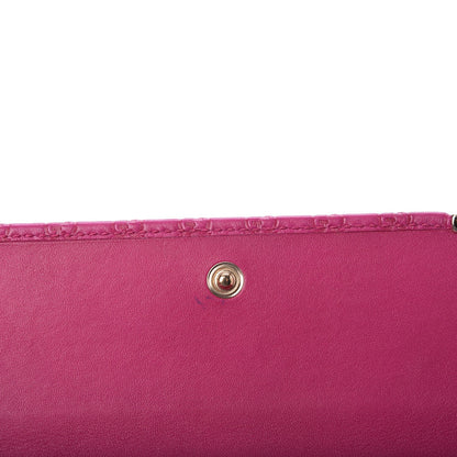 Gucci Soft Microguccissma Dice Continental Flap Wallet Bright Bouganville 5 of 9
