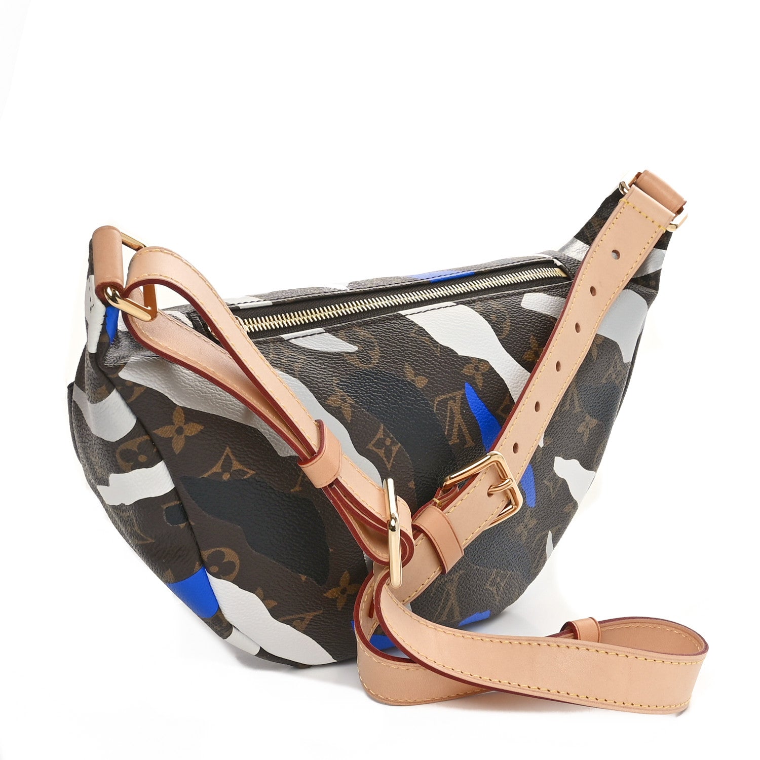 Louis Vuitton x LOL Monogram Bumbag Blue Silver 3 of 9