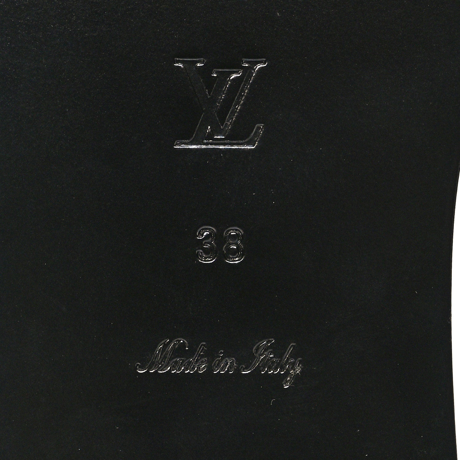 Louis Vuitton Monogram Wild At Heart Lock It Flat Mule 38 Black 8 of 9