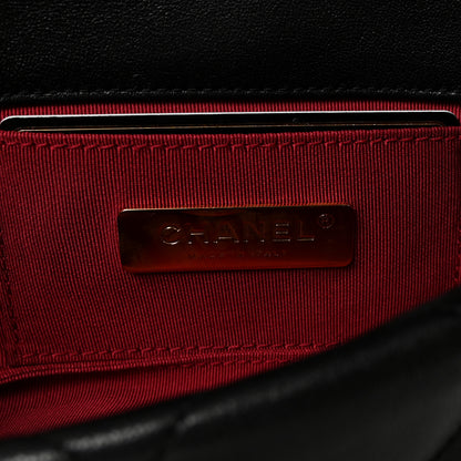 Chanel Goatskin Quilted Chanel 19 Waist Bag Black 6 of 10