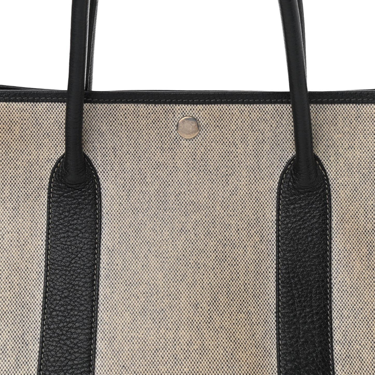 Toile Buffle Skipper Garden Party 36 MM Tote Black