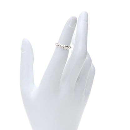 Tiffany Sterling Silver Narrow Infinity Band Ring 47 4 2 of 6
