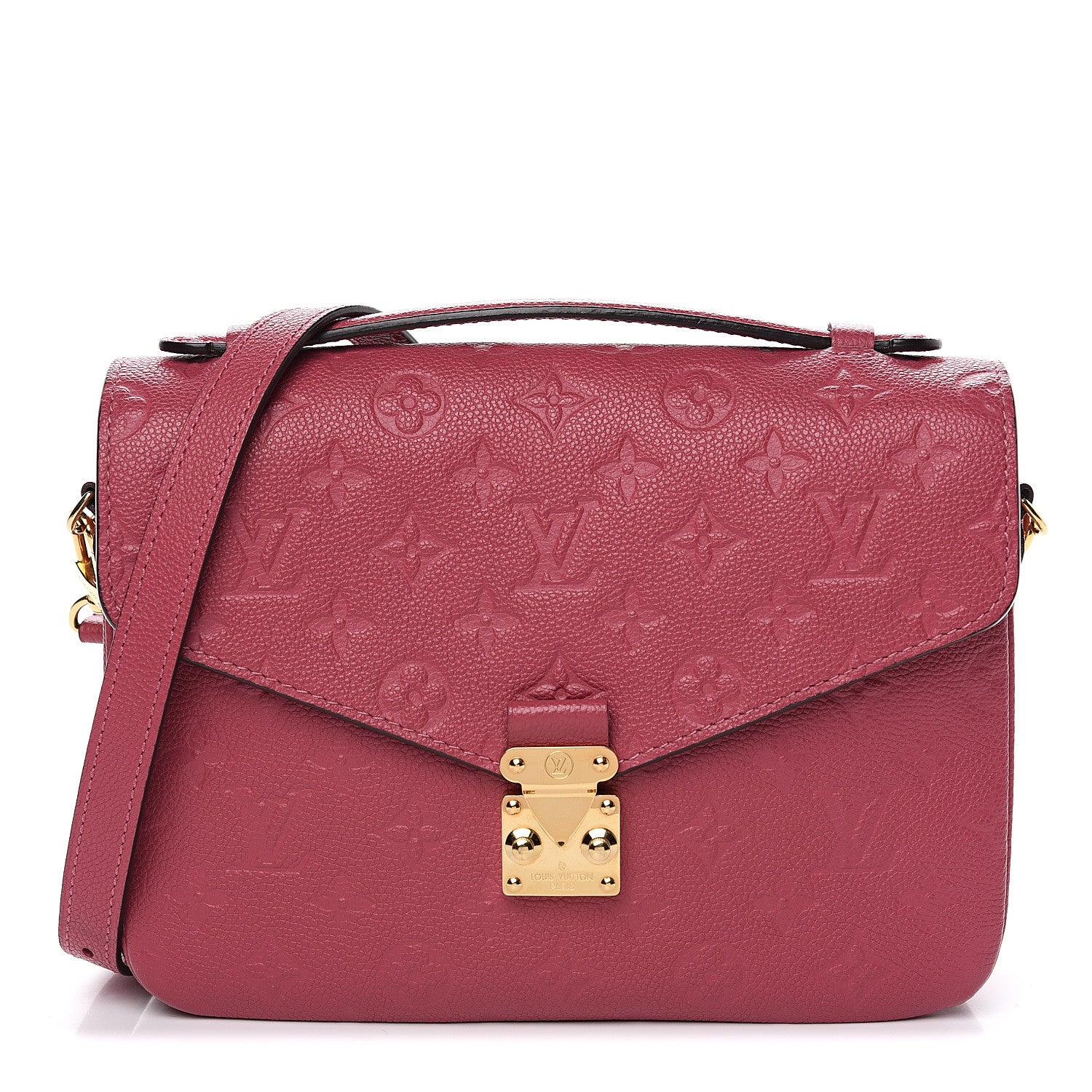 Louis Vuitton Empreinte Pochette Metis Rose Bruyere 1 of 8