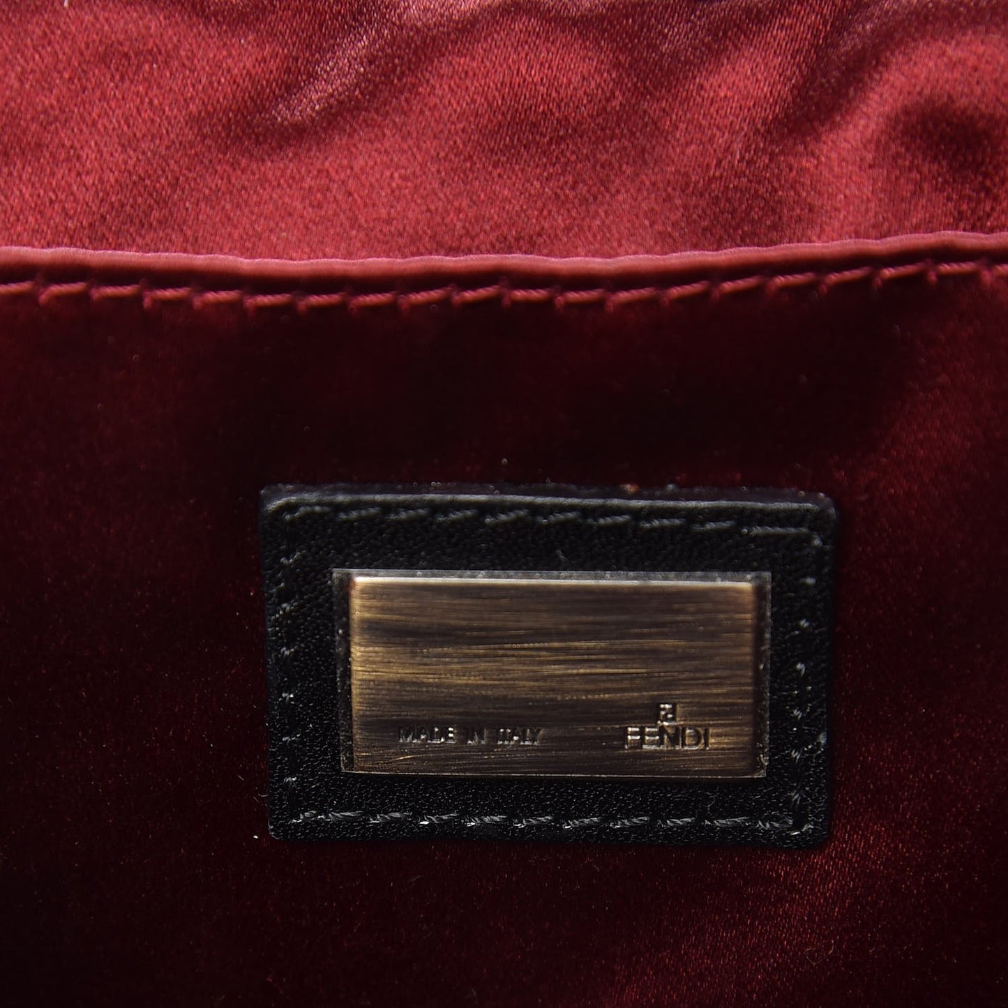 Calfskin Embellished B Bag Black