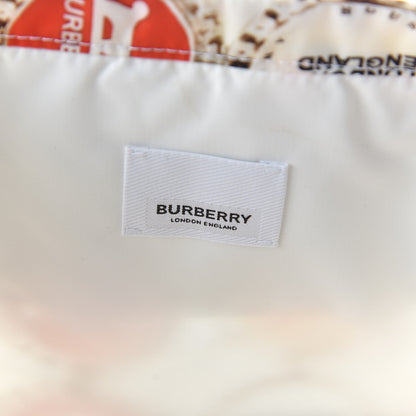 Burberry Nylon Bottlecap Print Flat Tote Bag Black 8 of 10