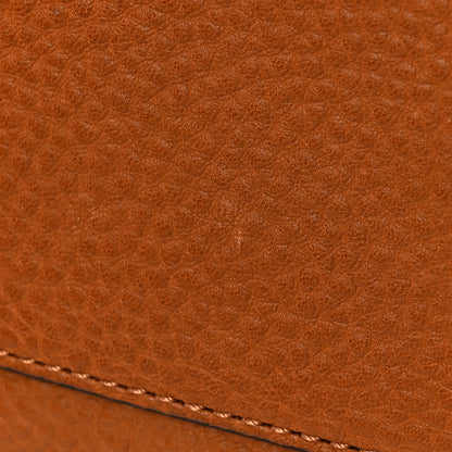 Burberry Grainy Calfskin House Check Small Maidstone Saddle Brown 23 of 24