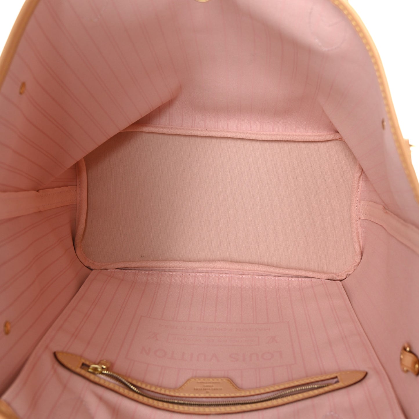 Damier Azur Neo Neverfull MM Rose Ballerine