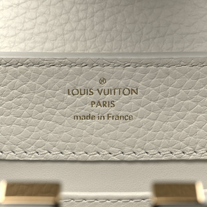 Louis Vuitton Taurillon Flower Chain Capucines Mini Snow 7 of 11