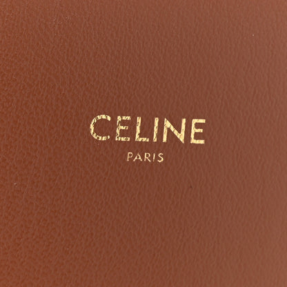 Celine Smooth Calfskin Sunglasses Pouch Tan 6 of 6