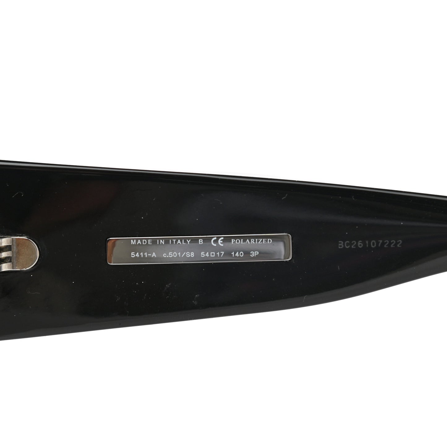 Oval Sunglasses 5411-A Black