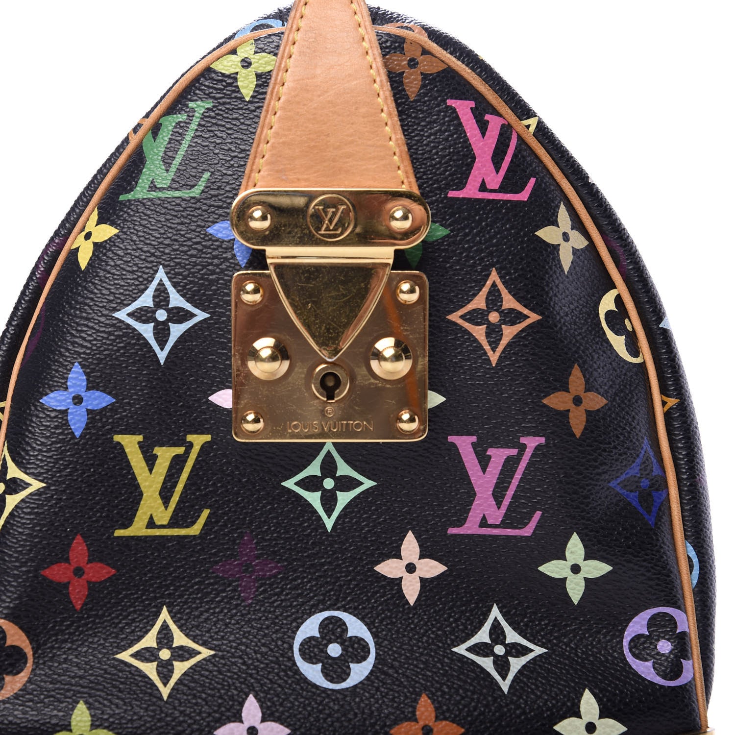 Louis Vuitton Monogram Multicolor Speedy 30 Black 7 of 22
