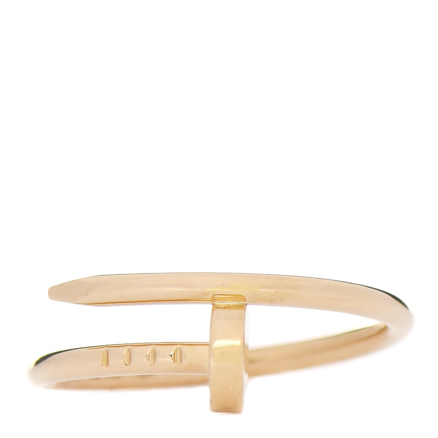 18K Yellow Gold Small Juste Un Clou Ring 55 7.25