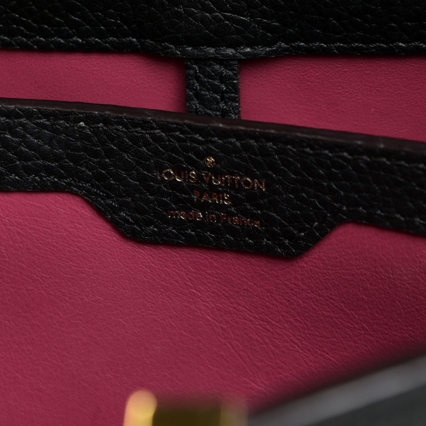 Taurillon Capucines PM Black
