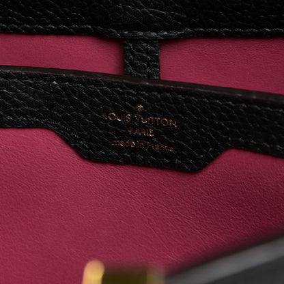 Louis Vuitton Taurillon Capucines PM Black 6 of 11