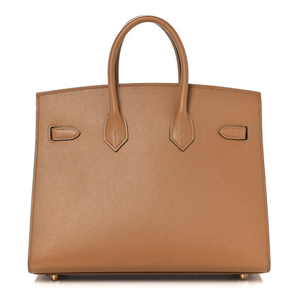 Hermes Madame Calfskin Birkin Sellier 25 Chai 4 of 35